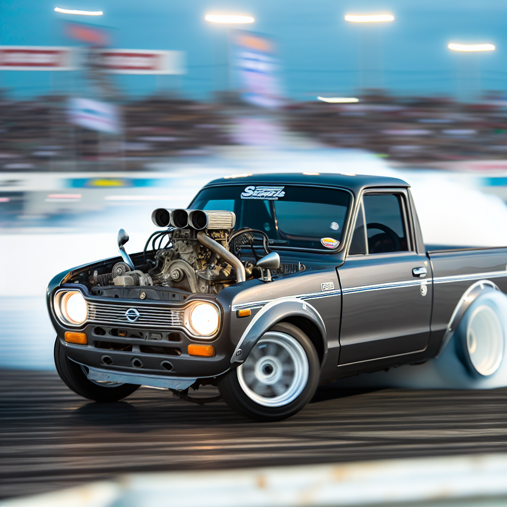 Chad Copeland's Datsun 620 Drift Truck