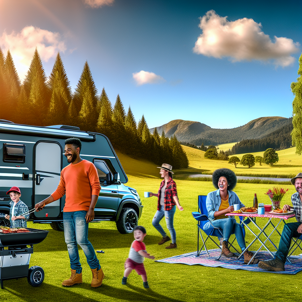 Happy Campers Using Rugged Mountain X14 Flatbed Camper