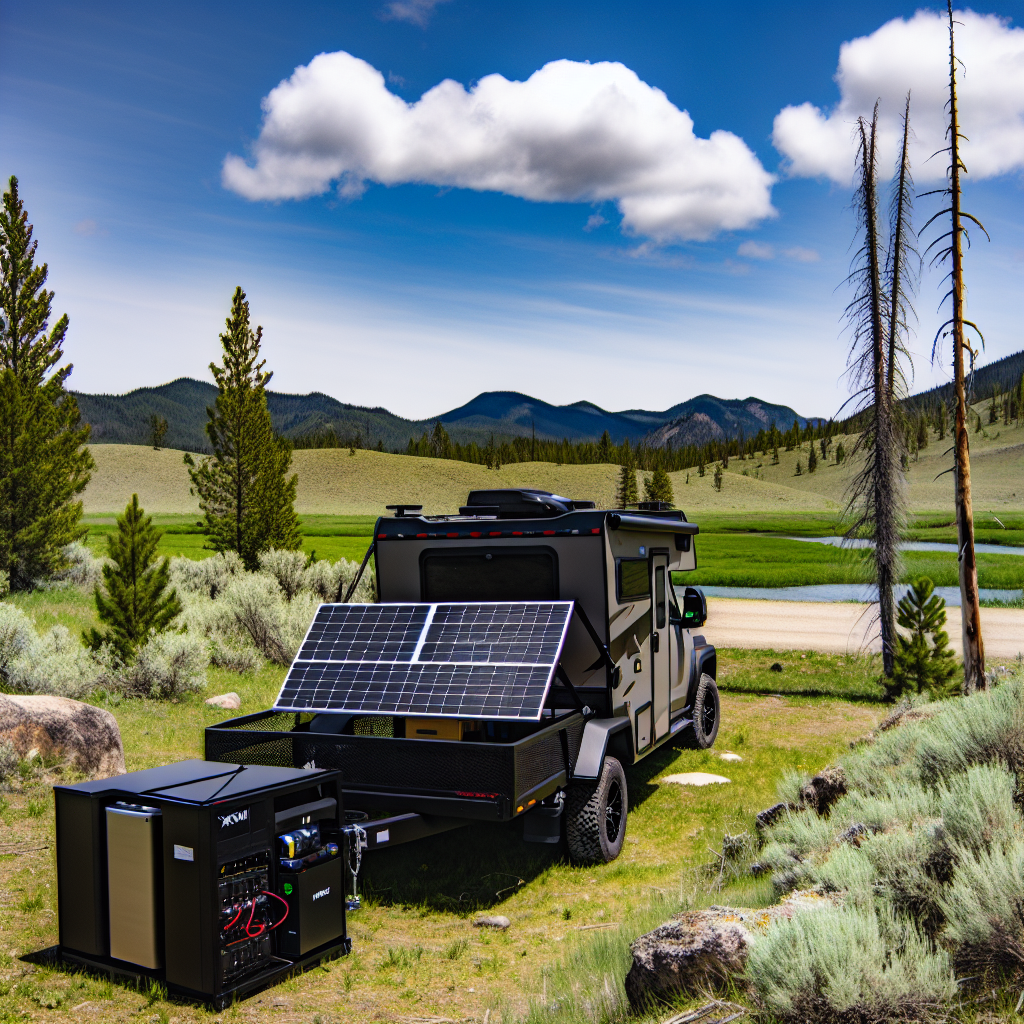 Off-Grid Capabilities of Rugged Mountain X14 Flatbed Camper