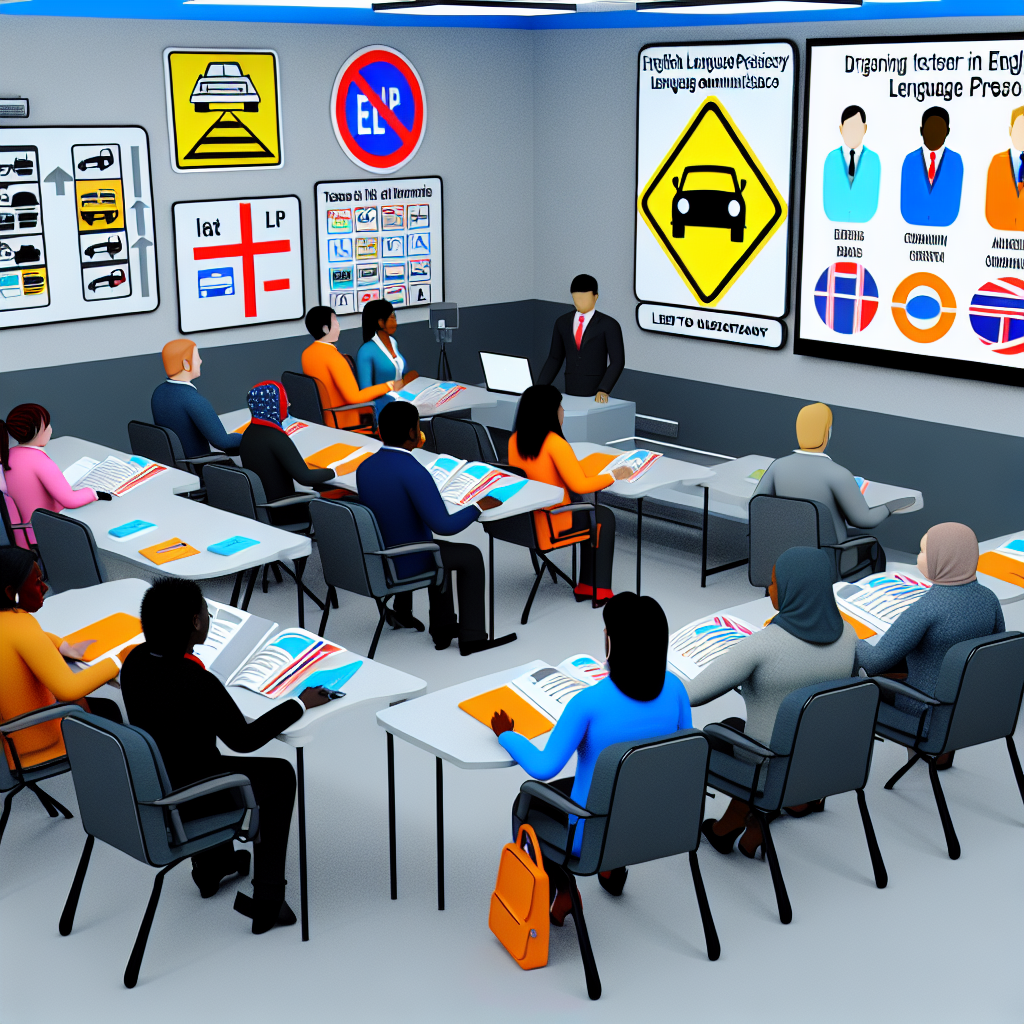 Illustration representing ELP training for drivers