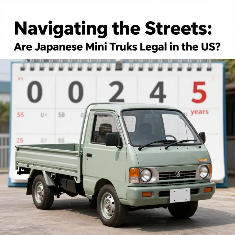 Understanding the regulatory landscape for Japanese mini trucks in the U.S.