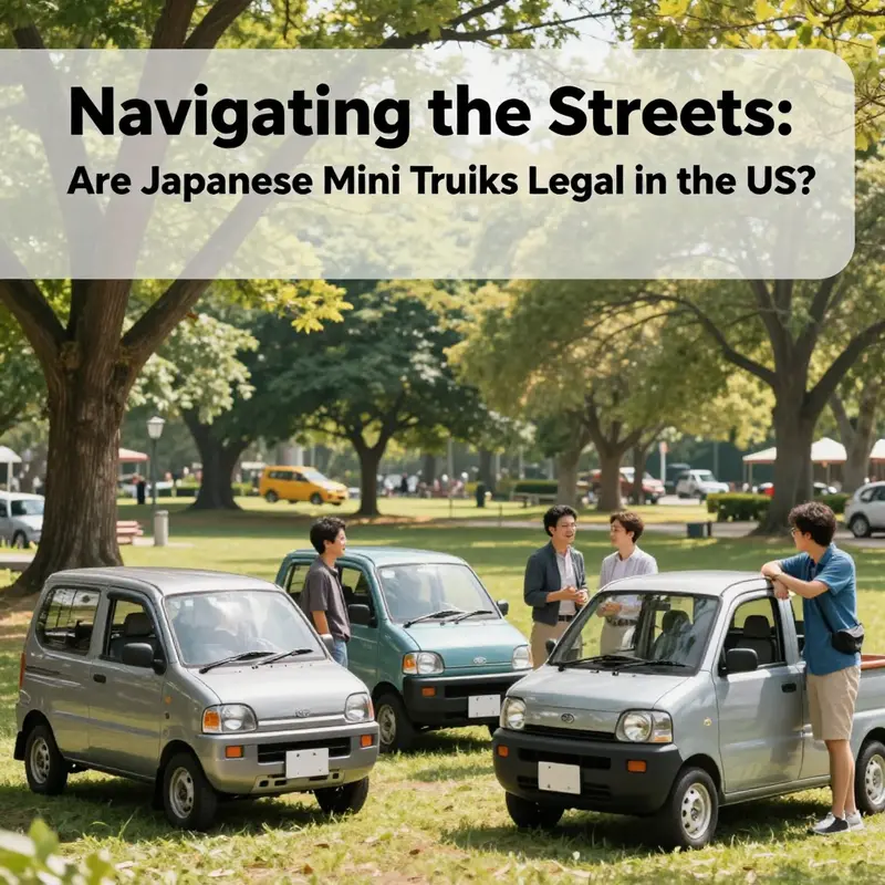 Understanding the regulatory landscape for Japanese mini trucks in the U.S.
