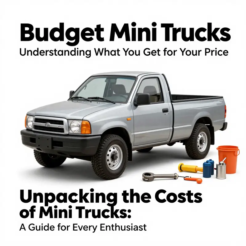 Electric mini trucks are perfect for urban deliveries, offering a blend of efficiency and modern design.