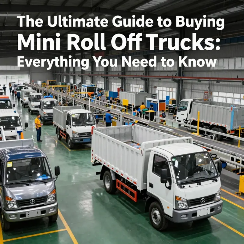Explore the diverse selection of mini roll-off trucks available on eBay, including new and used options.