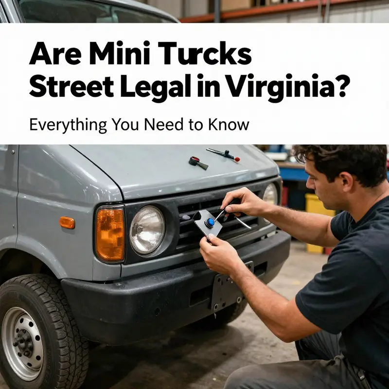 A diverse range of mini trucks that showcase their unique designs and varied uses.