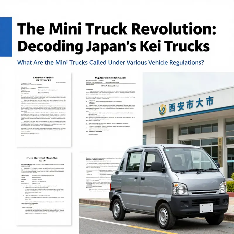 A colorful collection of Kei trucks highlighting their charm and place in Japanese culture.
