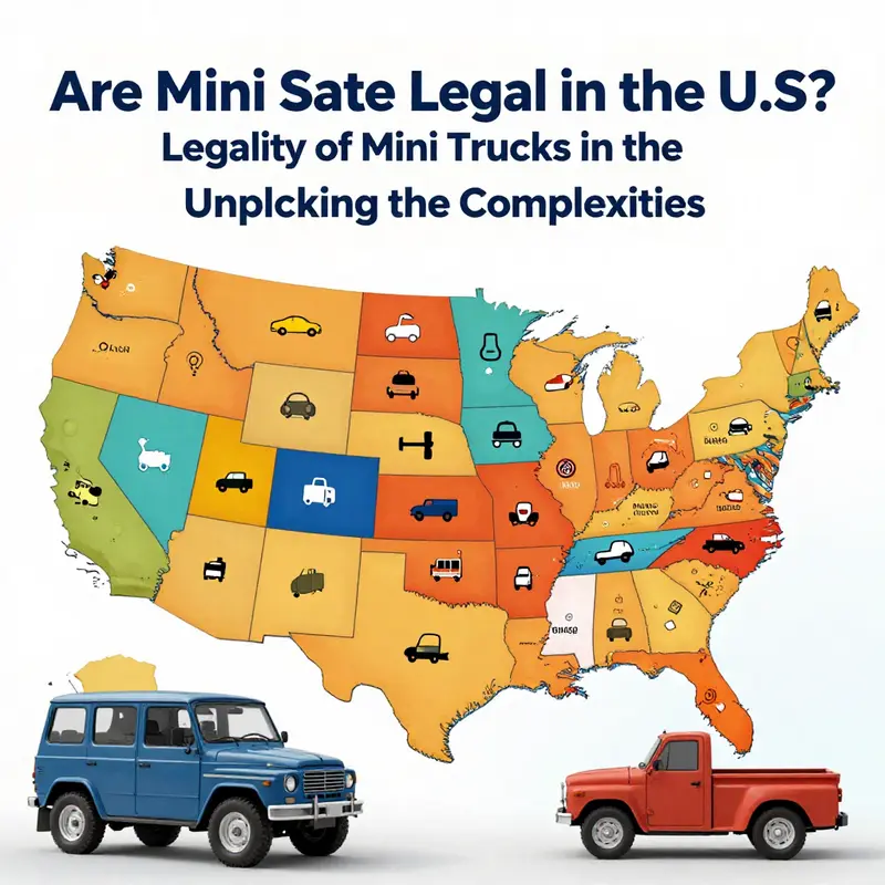 Various mini trucks showcasing their utility and appeal.
