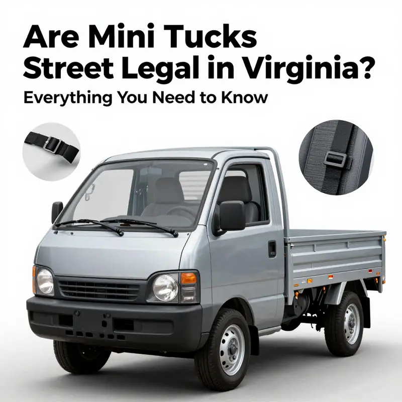 A diverse range of mini trucks that showcase their unique designs and varied uses.