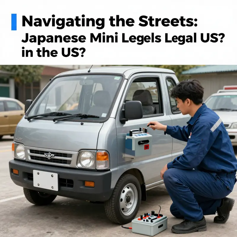 Understanding the regulatory landscape for Japanese mini trucks in the U.S.