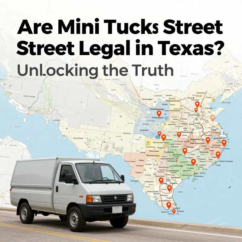Legal Requirements for Mini Trucks in Texas.