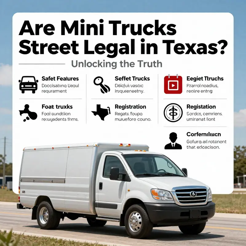 Legal Requirements for Mini Trucks in Texas.