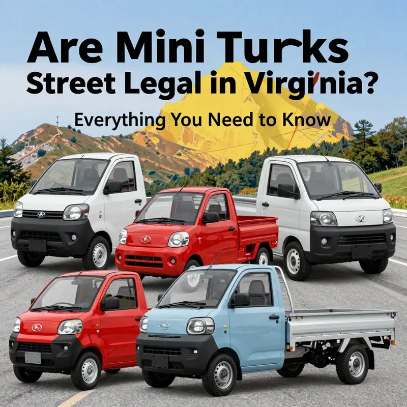 A diverse range of mini trucks that showcase their unique designs and varied uses.