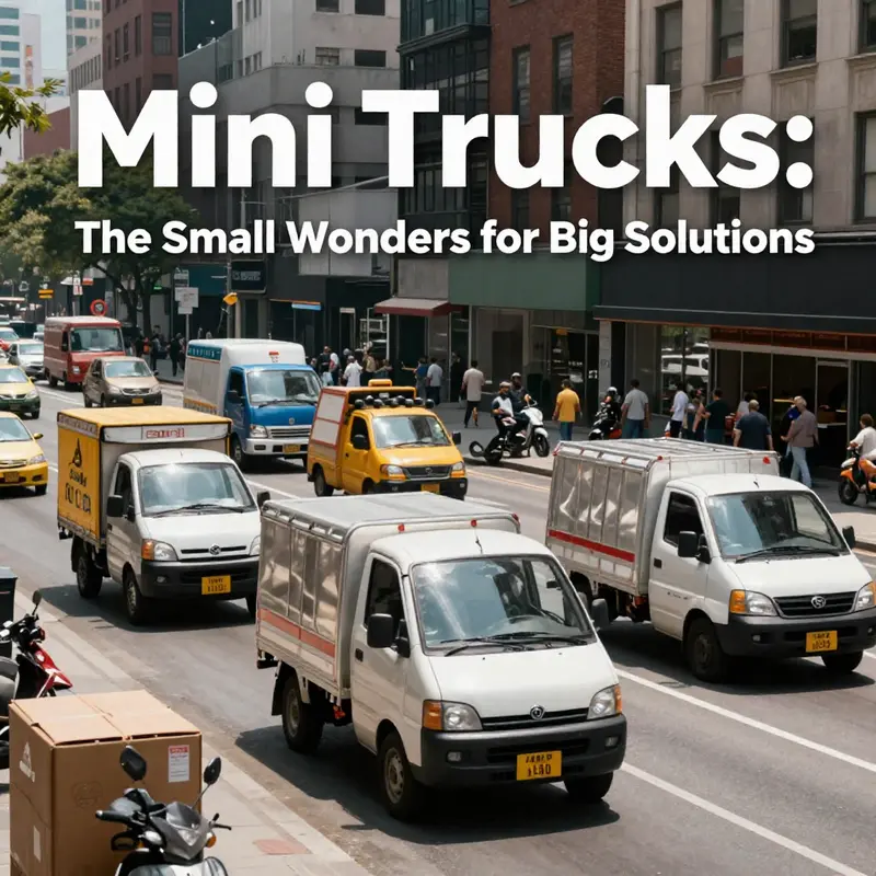 A detailed look at the dashboard of a mini truck, highlighting specifications essential for operational efficiency.