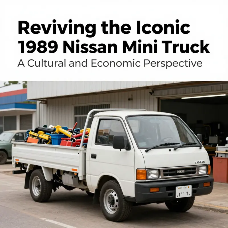 The rugged and timeless aesthetic of the 1989 Nissan Hardbody shown in a natural setting.
