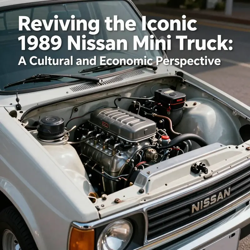 The rugged and timeless aesthetic of the 1989 Nissan Hardbody shown in a natural setting.