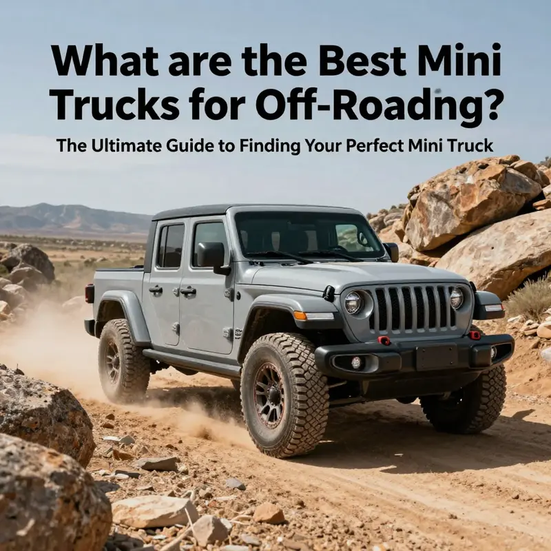An impressive lineup of top-rated mini trucks representing their unique features and performance.