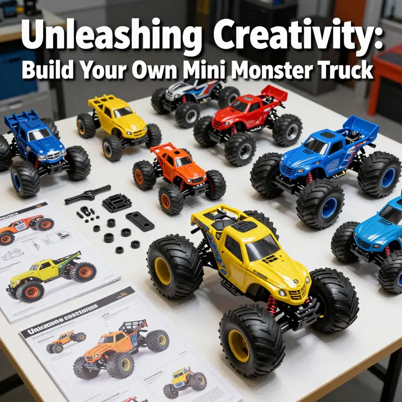 Explore different mini monster truck kits to find the right match for your project.