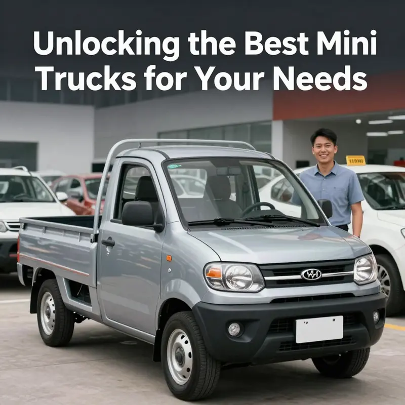 A showcase of top mini truck models highlighting their designs and unique features.