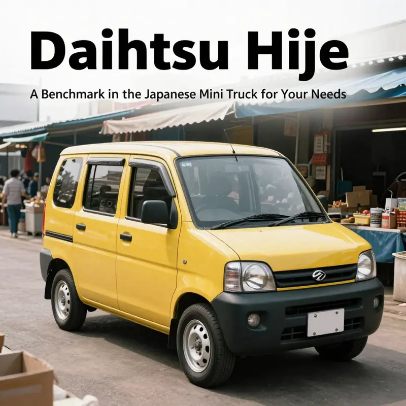 The Daihatsu Hijet excels in urban environments, making it an iconic mini truck choice.