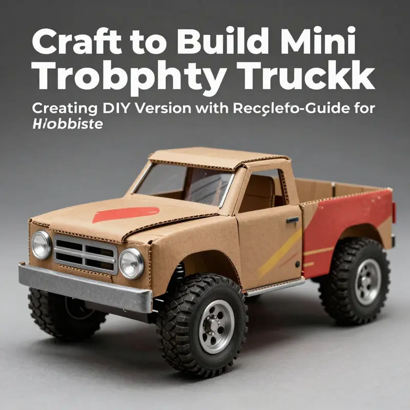 Various building methods for crafting a mini trophy truck showcase creativity and adaptability.