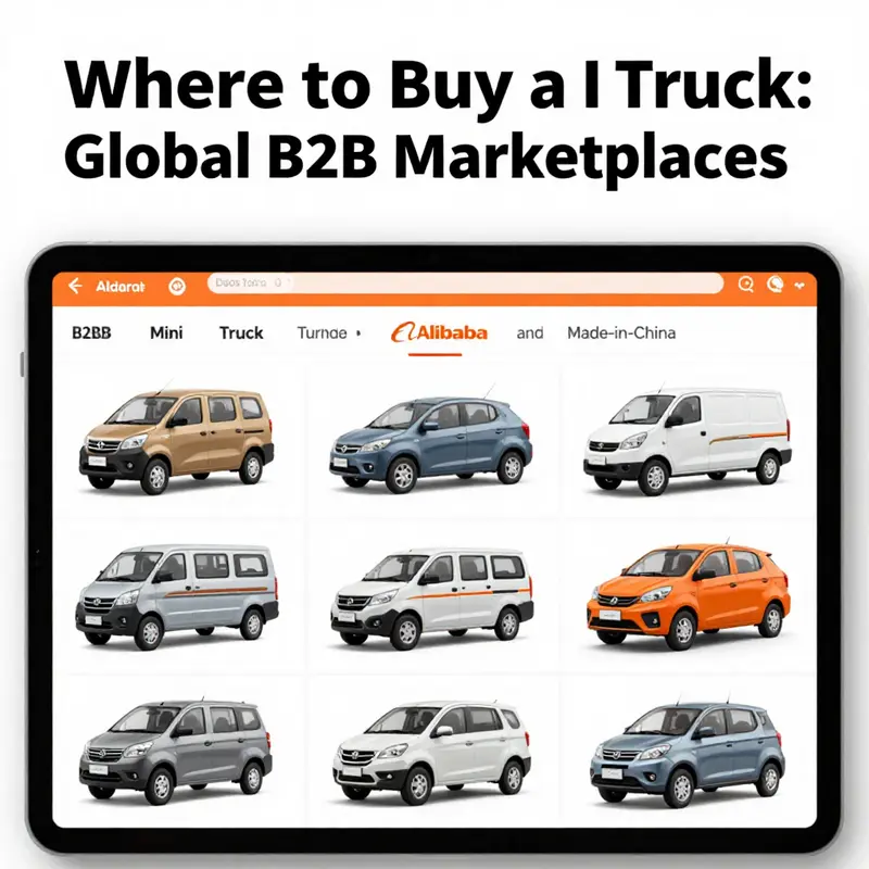 Global B2B marketplaces offer vast selection and competitive pricing for mini trucks.