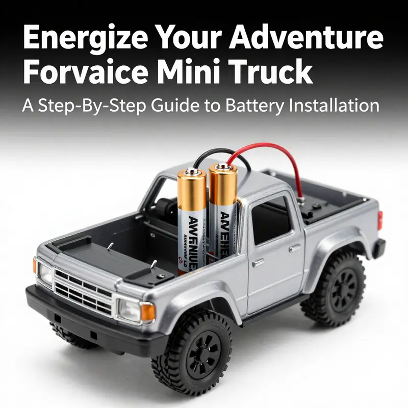 Locating the battery compartment on your Adventure Force Mini Truck is the first step in powering it up.
