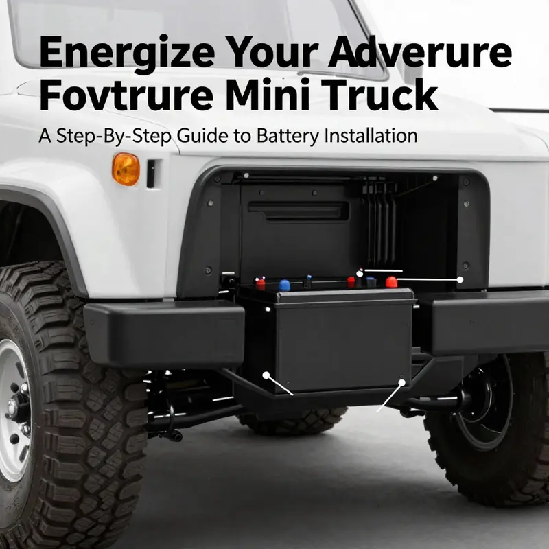 Locating the battery compartment on your Adventure Force Mini Truck is the first step in powering it up.