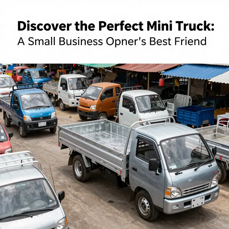 The Dfsk Mini Cargo Truck exemplifies key features appealing to small business owners.