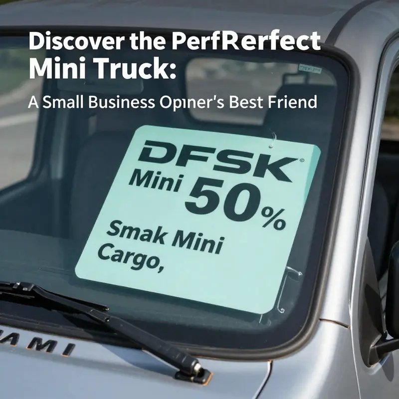 The Dfsk Mini Cargo Truck exemplifies key features appealing to small business owners.
