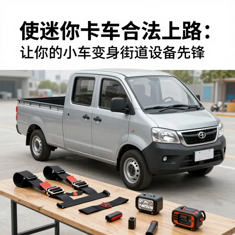 确认车辆分类是使迷你卡车合法上路的重要第一步。