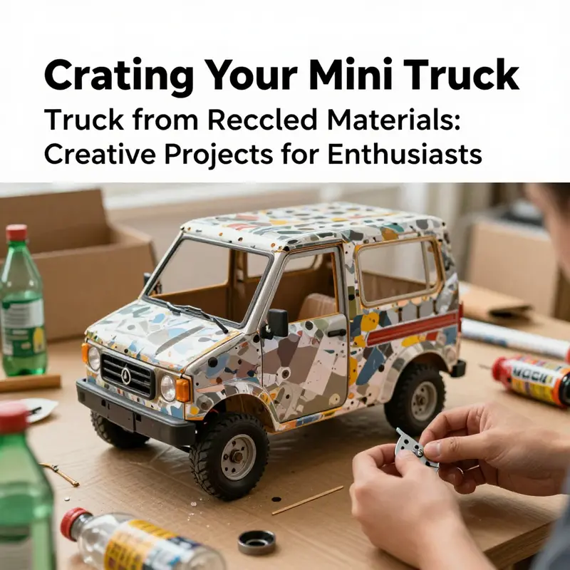 A variety of fun mini trucks crafted from paper, illustrating the creative potential in DIY projects.