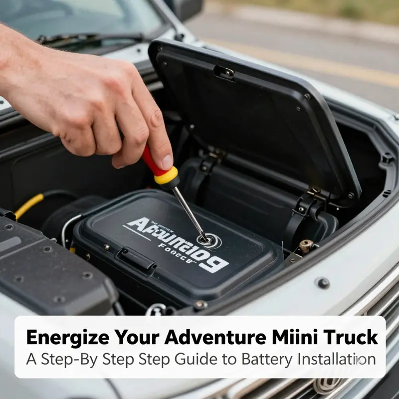 Locating the battery compartment on your Adventure Force Mini Truck is the first step in powering it up.