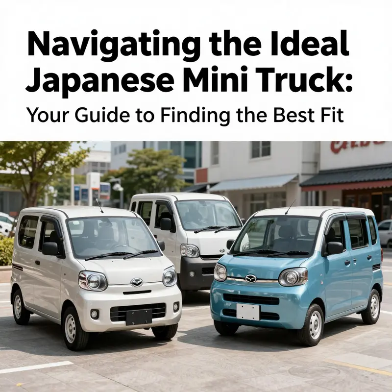 An overview of the leading Japanese mini trucks available for small businesses and enthusiasts.