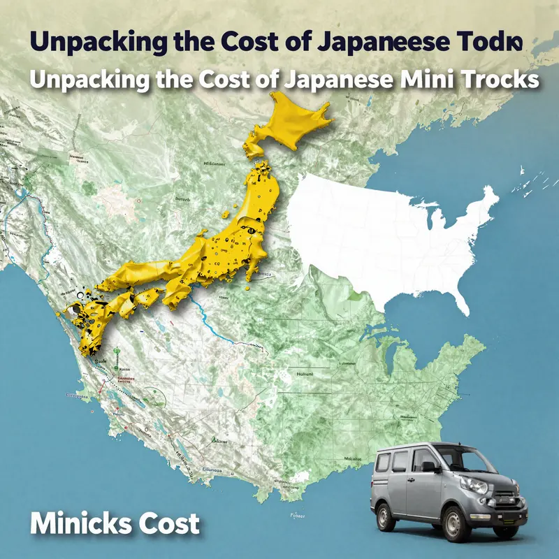 Key factors determining the cost of Japanese mini trucks.