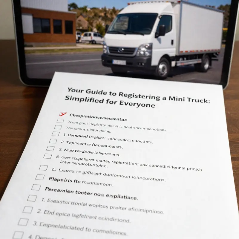 Submissions for the Small Specialized Vehicle Permit at the local Traffic Management Bureau.