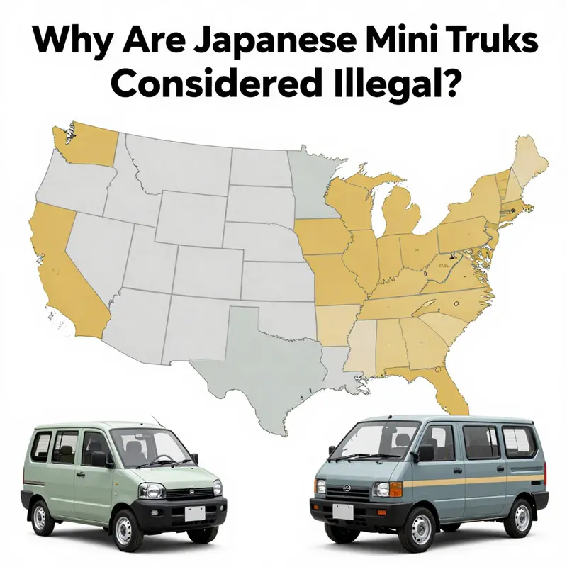 Understanding federal compliance and its impact on the legality of Japanese mini trucks.