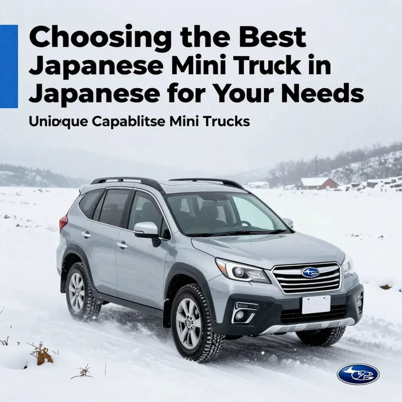 The Daihatsu Hijet excels in urban environments, making it an iconic mini truck choice.