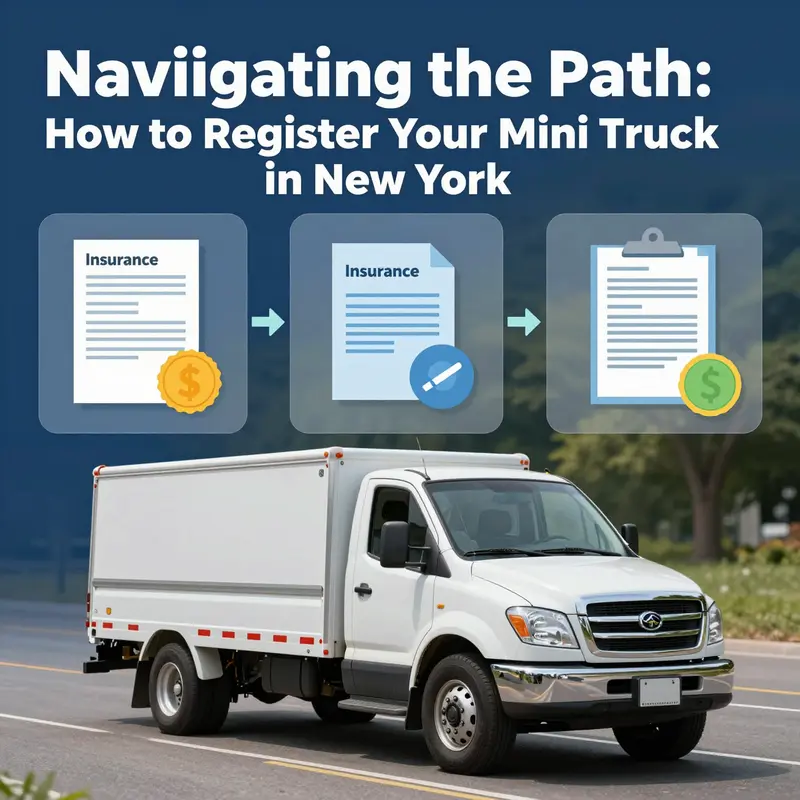 Explore the variety of mini trucks that meet New York’s registration eligibility criteria.