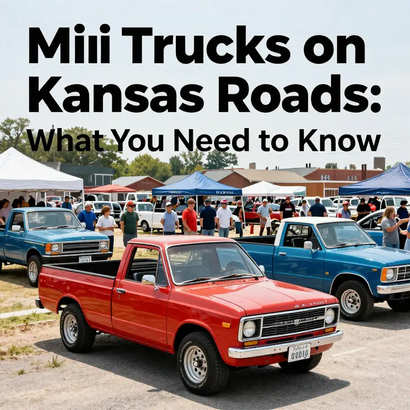 Understanding the legal framework governing mini trucks in Kansas.