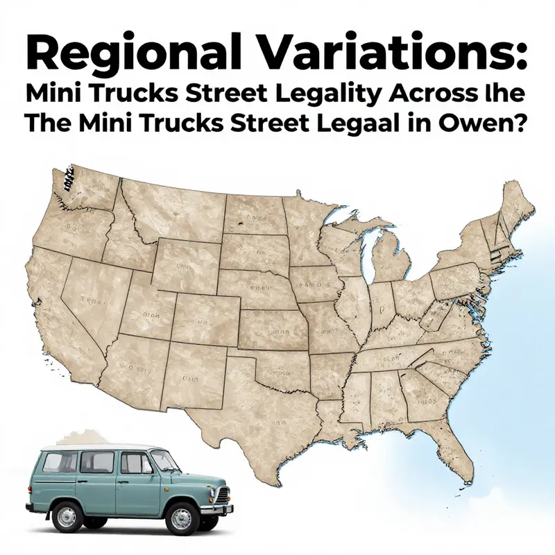Understanding the legal status of mini trucks on the streets of Owen.