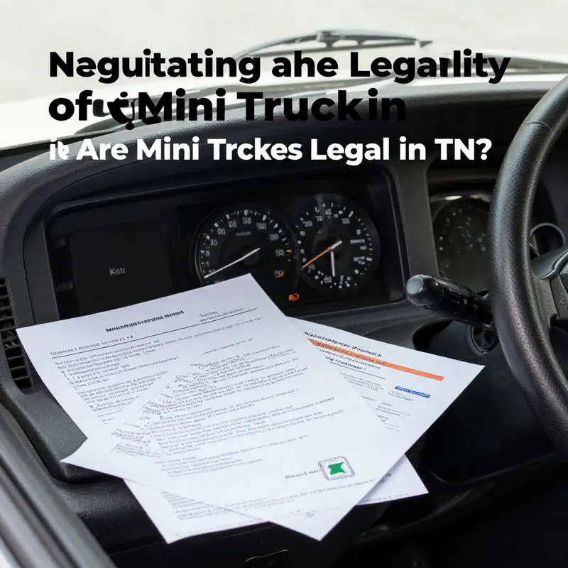 A Kei truck parked in beautiful Tennessee, showcasing the allure of mini truck ownership.