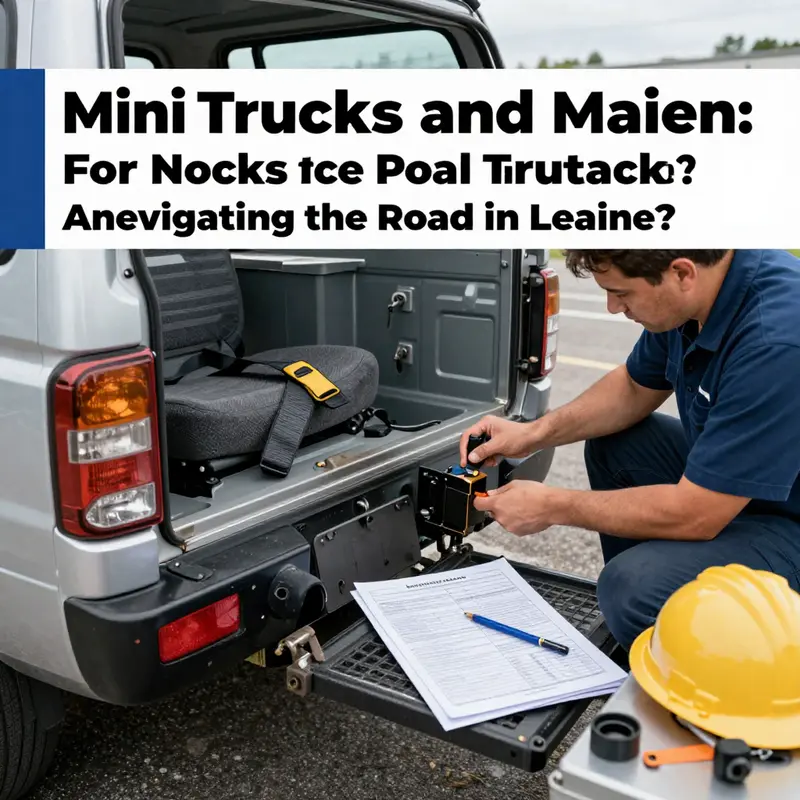 Mini trucks can blend into Maine’s landscape, but their legal status can be complex.