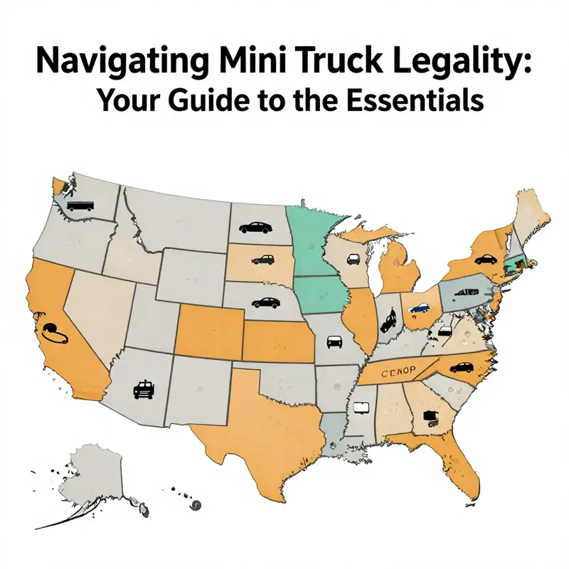 Understanding the legal framework surrounding mini trucks in the U.S.
