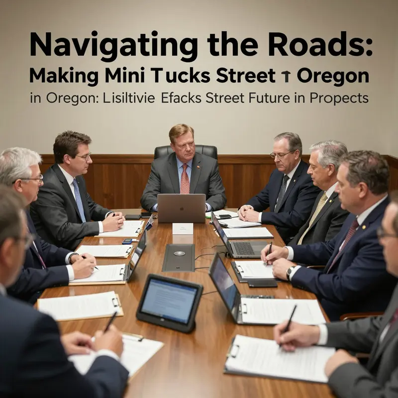 This mini truck showcases essential modifications for street legality in Oregon.