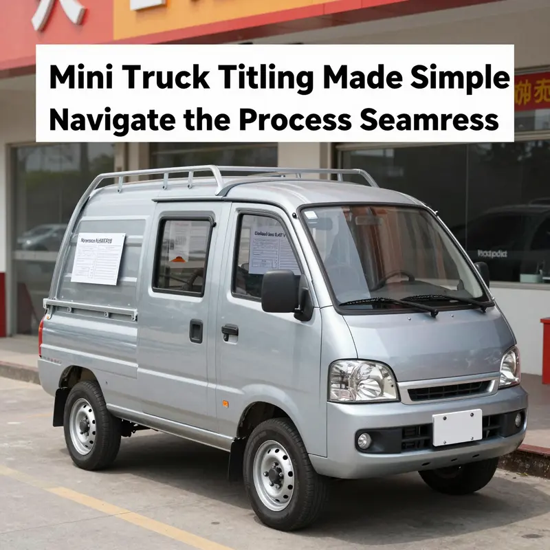 Understanding compliance and classification for mini truck titling.