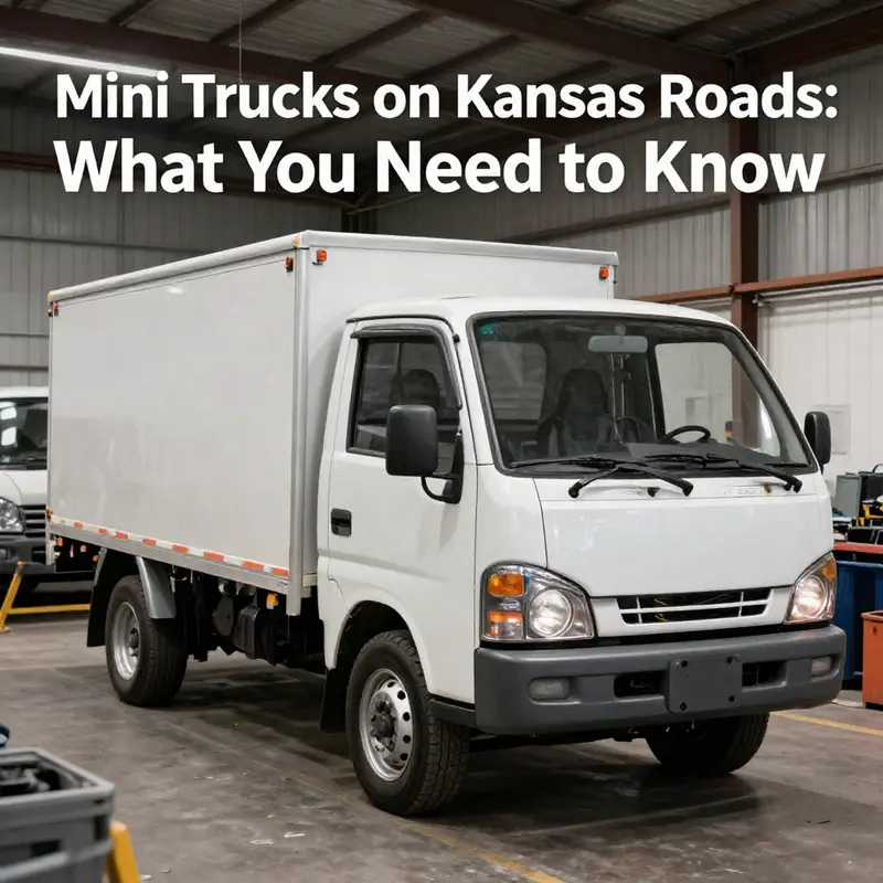 Understanding the legal framework governing mini trucks in Kansas.