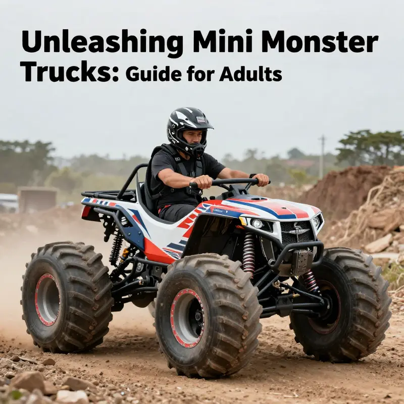 Understanding the legal aspects of driving mini monster trucks in designated areas.