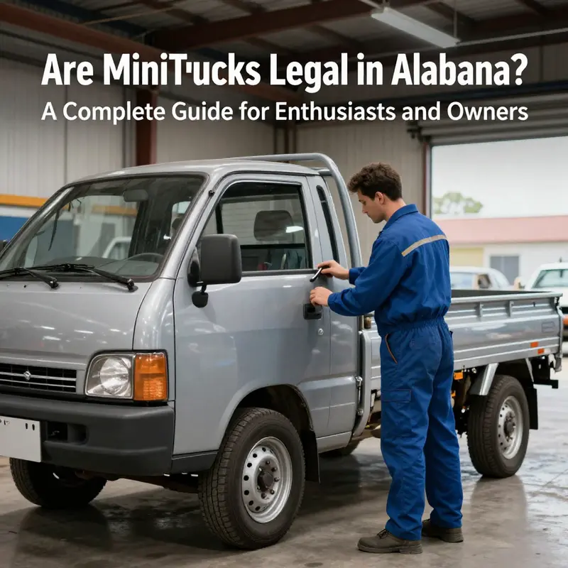 Mini trucks are gaining popularity in Alabama, with local businesses embracing their compact utility.