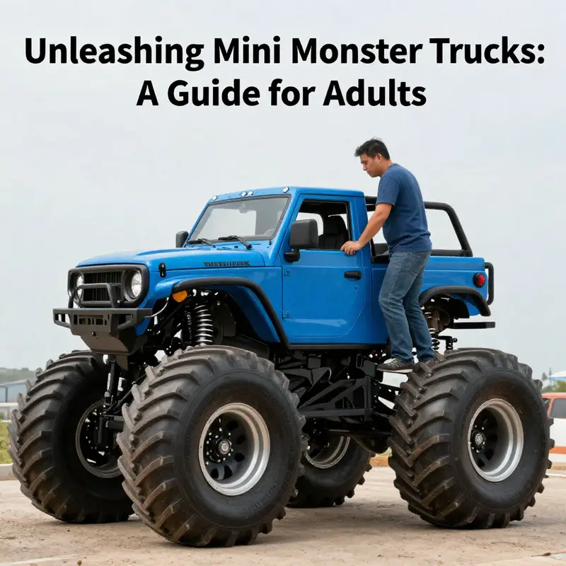 Understanding the legal aspects of driving mini monster trucks in designated areas.