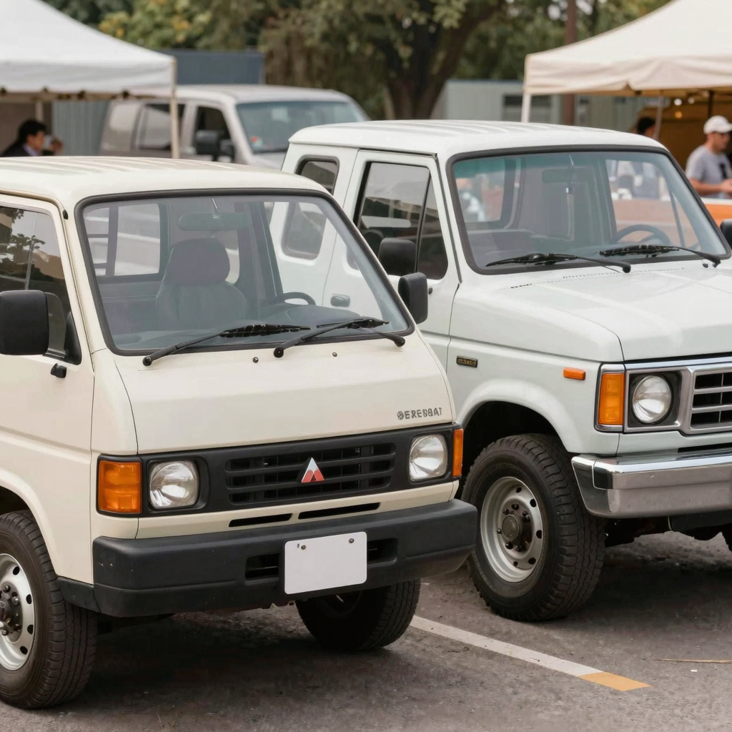 Mitsubishi Mini Truck Collaboration with Ford